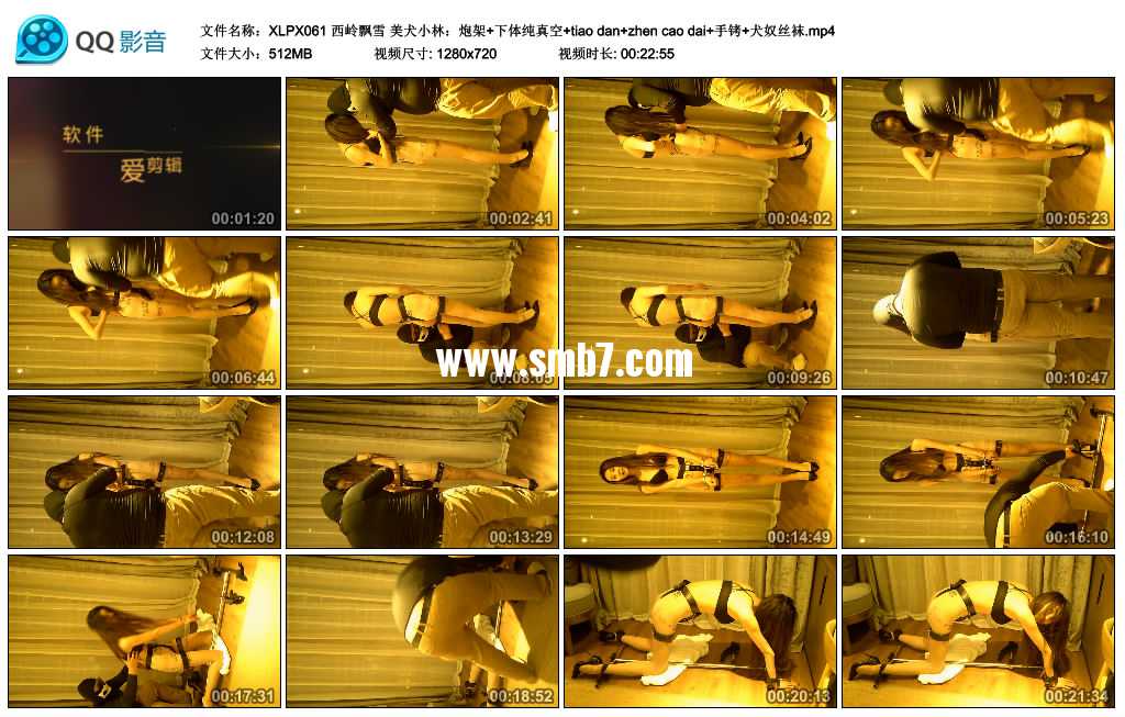 西岭飘雪 美犬小林：炮架+下体纯真空+tiao dan+zhen cao dai+手铐+犬奴丝袜视频下载