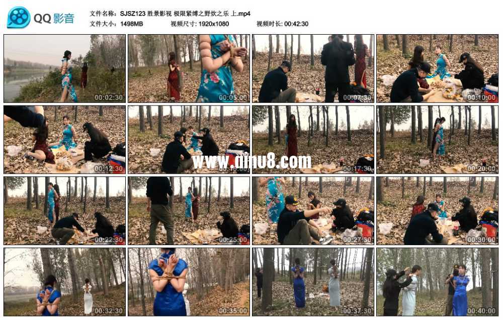 胜景影视 极限紧缚之野炊之乐 上