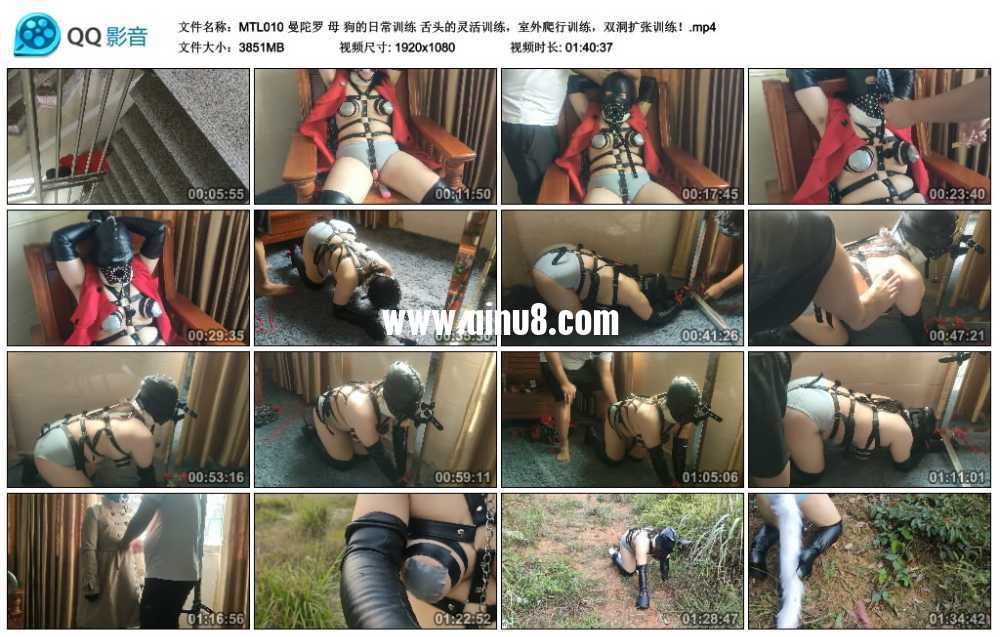 曼陀罗 母 狗的日常训练 舌头的灵活训练,室外爬行训练,扩张训练! 曼陀罗 母 狗的日常训练 舌头的灵活训练,室外爬行训练,扩张训练!