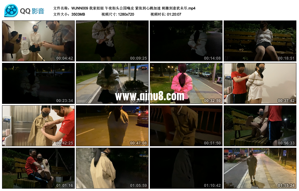 我家妞妞 午夜街头公园嗨皮 紧张到心跳加速 刺激到意犹未尽视频下载