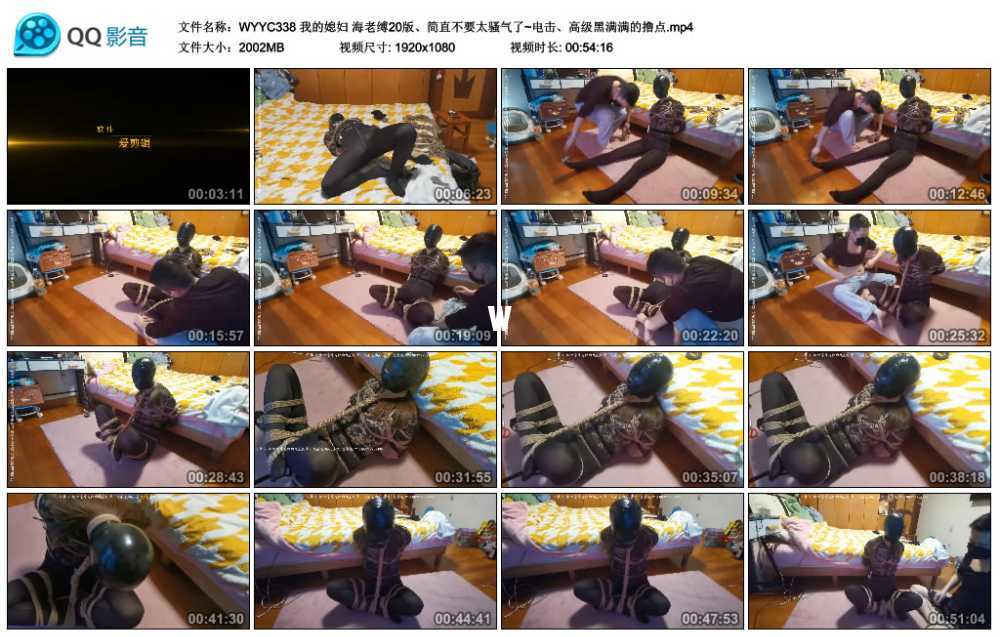 我的媳妇 海老缚20版、简直不要太骚气了~电击、高级黑满满的撸点