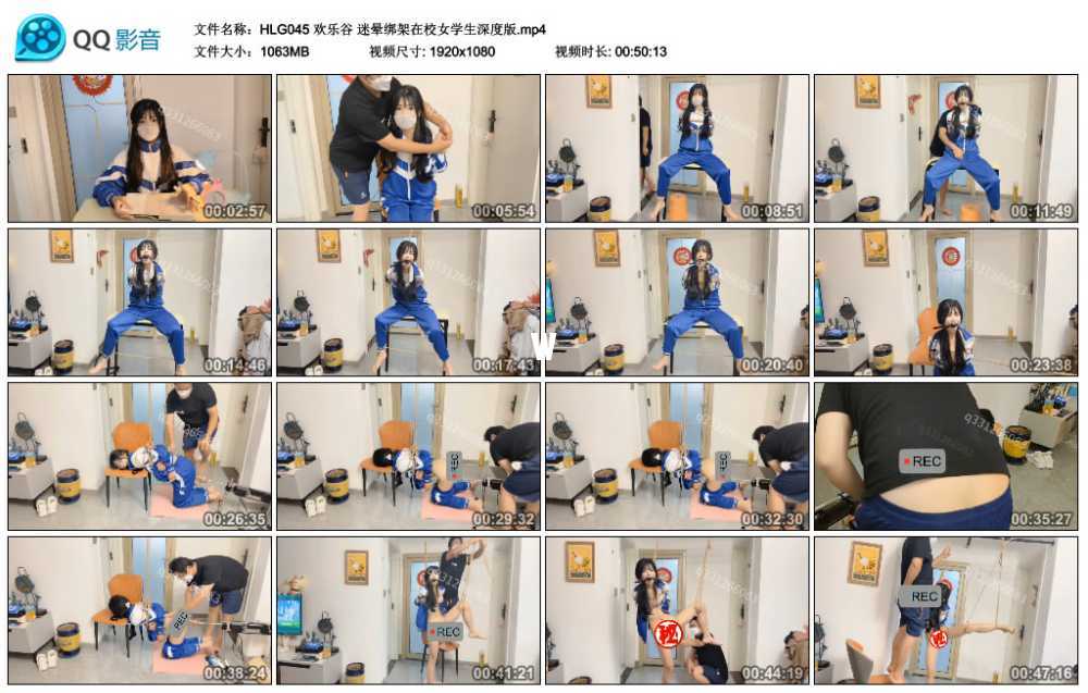 欢乐谷 迷晕绑架在校女学生深度版
