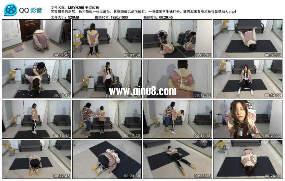 美束映画 笑容甜美的然然，长相酷似一位女演员，素颜颜值也是很抗打。一身邻家学生...