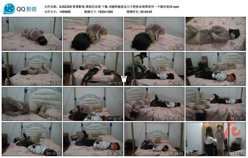 胜景影视 绑架杜冰倩 下集 刘丽和她朋友几个把杜冰倩带到另一个城市卖掉
