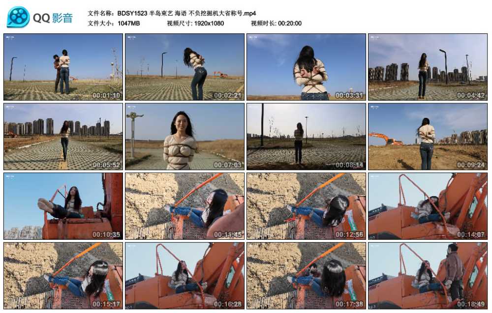 半岛束艺 海语 不负挖掘机大省称号
