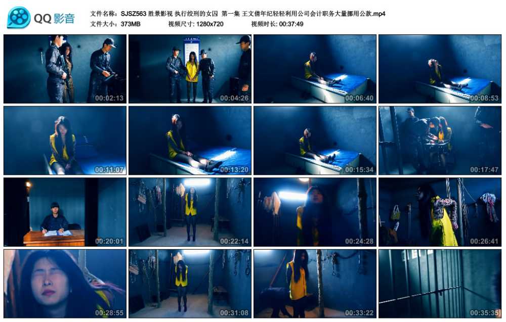 胜景影视 执行绞刑的女囚  第一集 王文倩年纪轻轻利用公司会计职务大量挪用公款