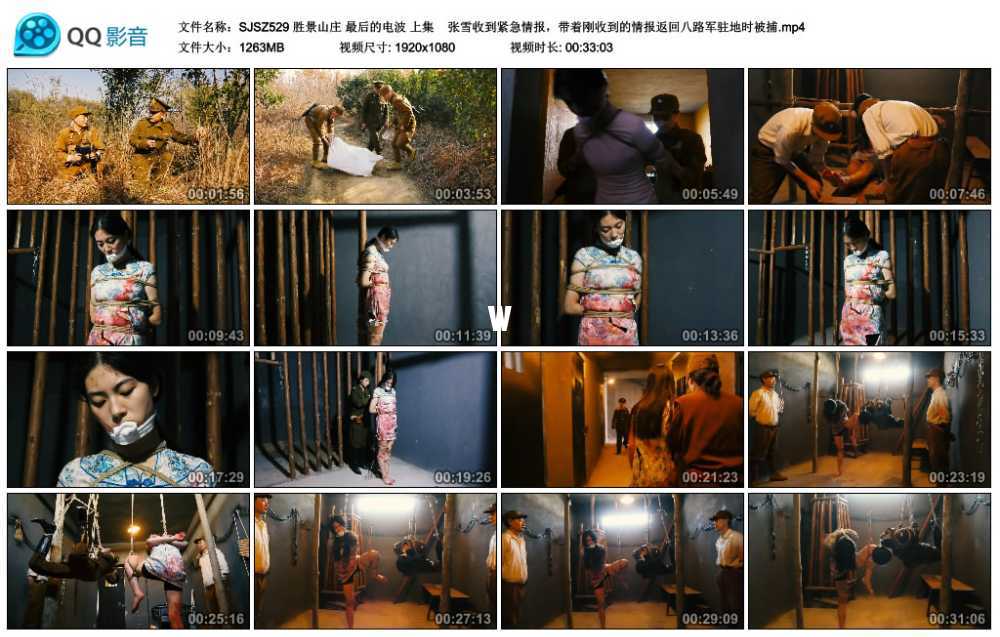 胜景山庄 最后的电波 上集    张雪收到紧急情报，带着刚收到的情报返回八路军驻地...