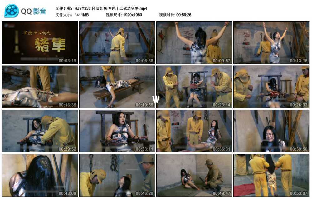 怀旧影视 军统十二钗之猎隼