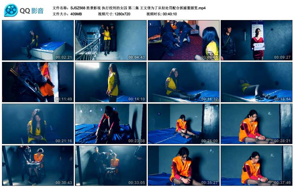 胜景影视 执行绞刑的女囚 第二集 王文倩为了从轻处罚配合抓捕董丽雯