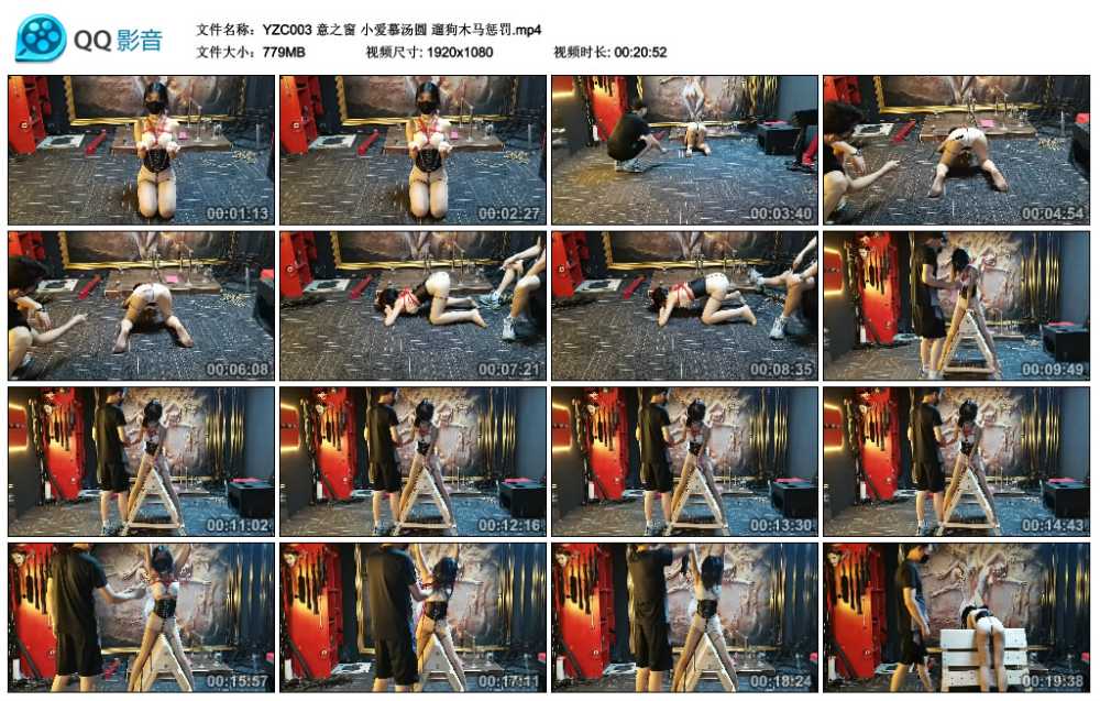意之窗 小爱慕汤圆 遛狗木马惩罚