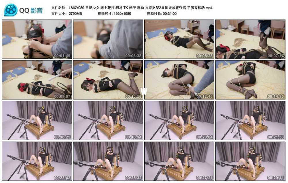 LMXY 日记少女 床上鞭打 驷马 TK 棒子 震动 拘束支架2.0 固定放置强高 手脚零移动