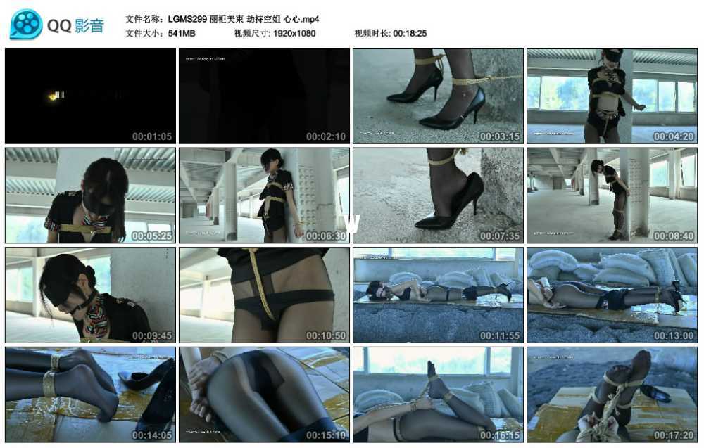 丽柜美束 劫持空姐 心心