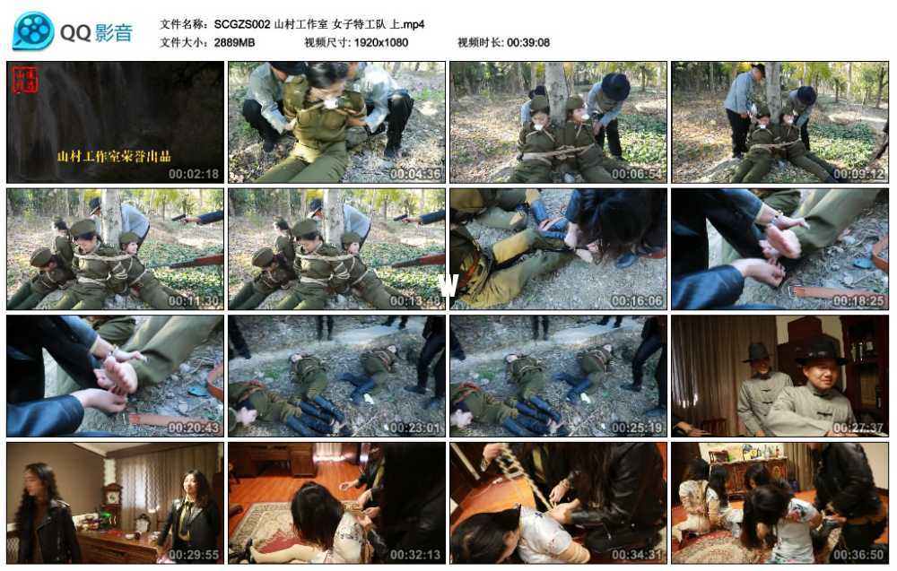 山村工作室 女子特工队 上视频下载