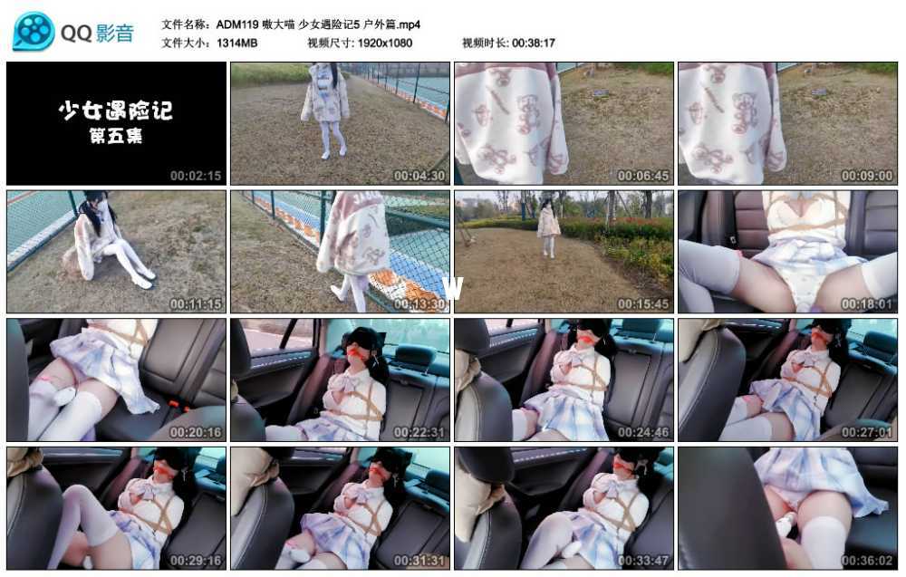 嗷大喵 少女遇险记5 户外篇