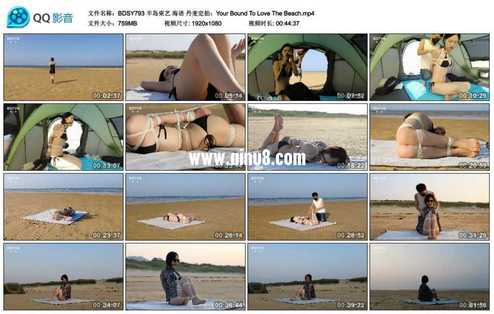 半岛束艺 海语 丹麦定拍：Your Bound To Love The Beach视频下载