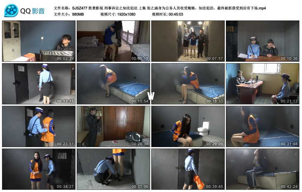胜景影视 刑事诉讼之知法犯法 上集 张之涵身为公务人员收受贿赂，知法犯法，最终被...
