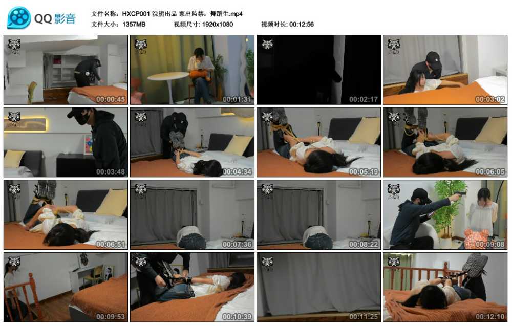 浣熊出品 家出监禁：舞蹈生