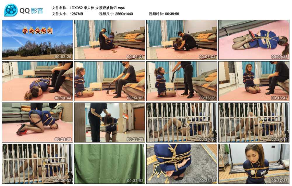 李大侠 女搜查被擒记