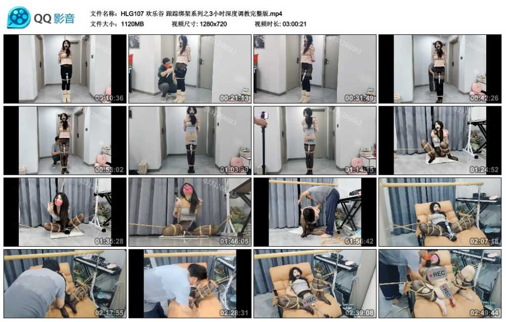 欢乐谷 跟踪绑架系列之3小时深度调教完整版