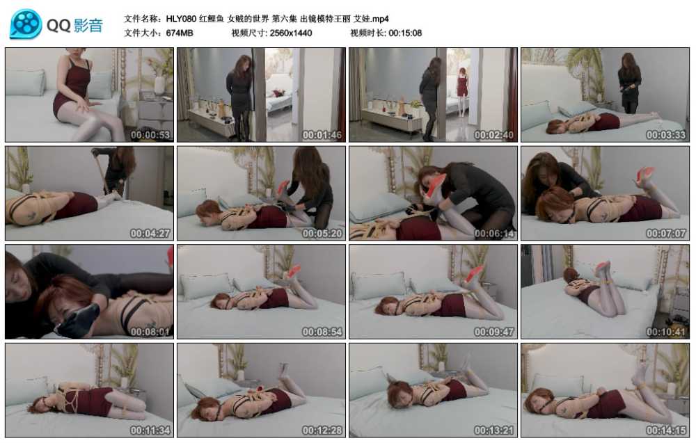 红鲤鱼 女贼的世界 第六集 出镜模特王丽 艾娃