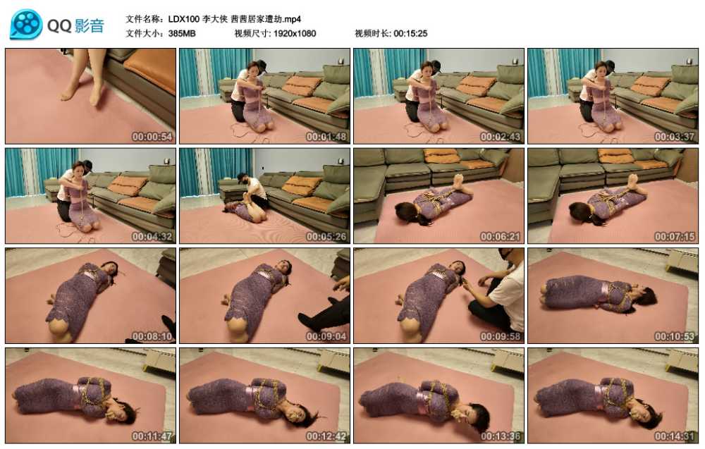 李大侠 茜茜居家遭劫视频下载