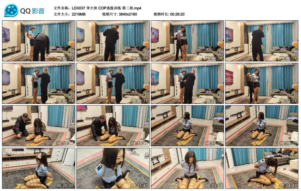 李大侠 COP逃脱训练 第二部