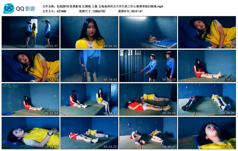 胜景影视 红颜殇 上集 女毒枭利用女大学生找工作心理诱导她们贩毒