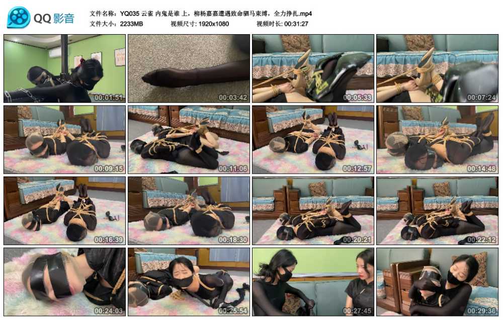 云雀 内鬼是谁 上，柳杨嘉嘉遭遇致命驷马束缚，全力挣扎